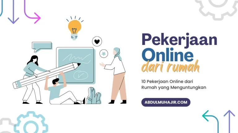 pekerjaan online dari rumah