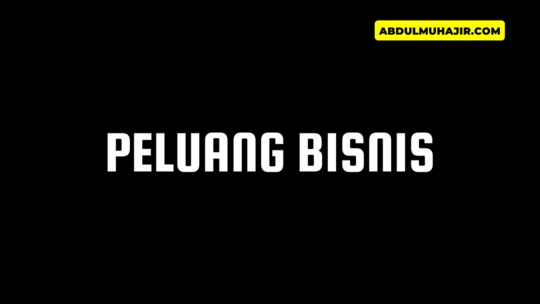 Peluang Bisnis Anak Muda