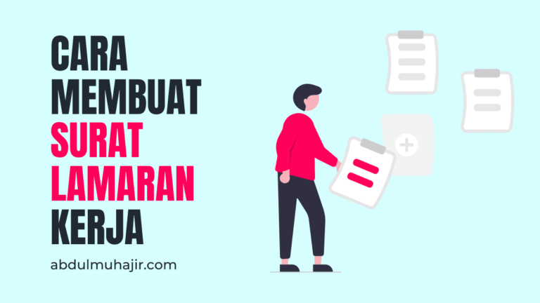 surat lamaran kerja