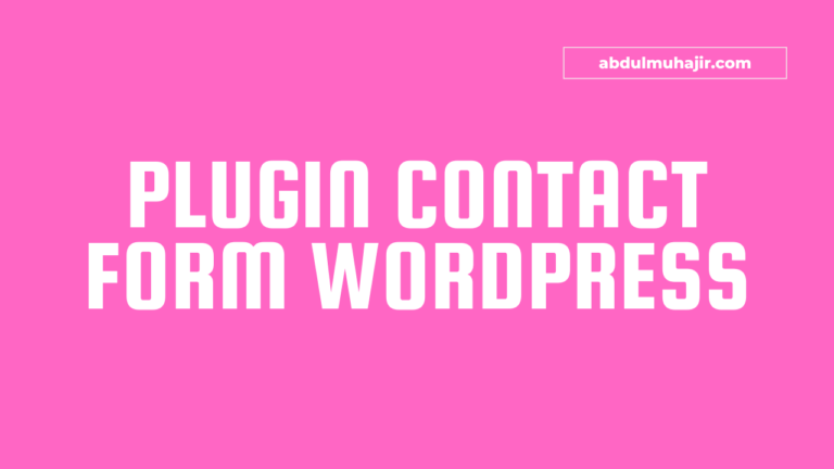 plugin contact form wordpress