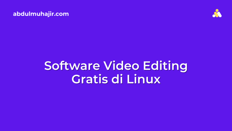 Software Video Editing gratis