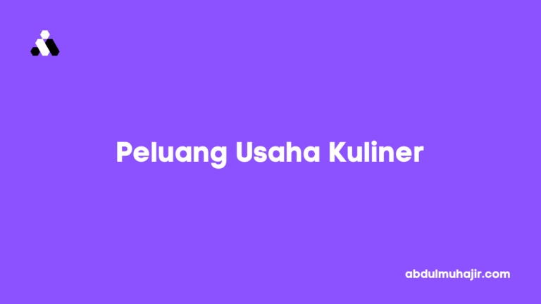 Peluang Usaha di Bidang Kuliner