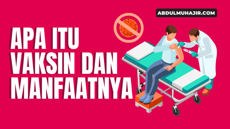 apa itu vaksin