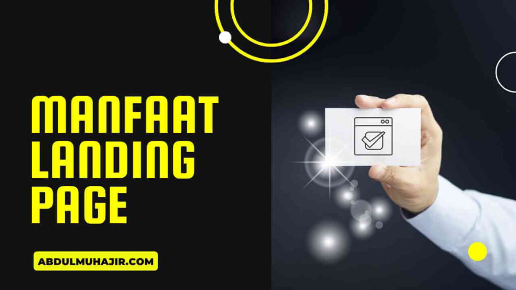 manfaat landing page