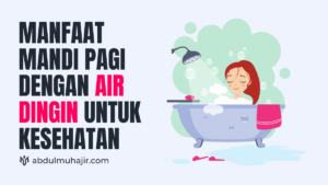 manfaat mandi pagi untuk wajah